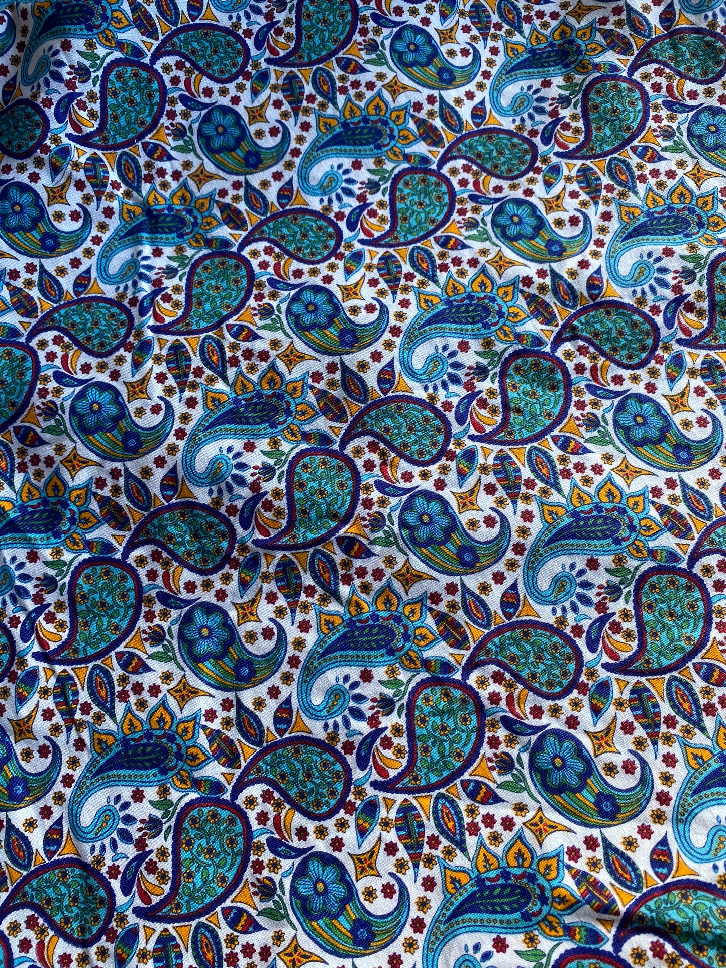 Paisley Cotton Fabric 3.5m